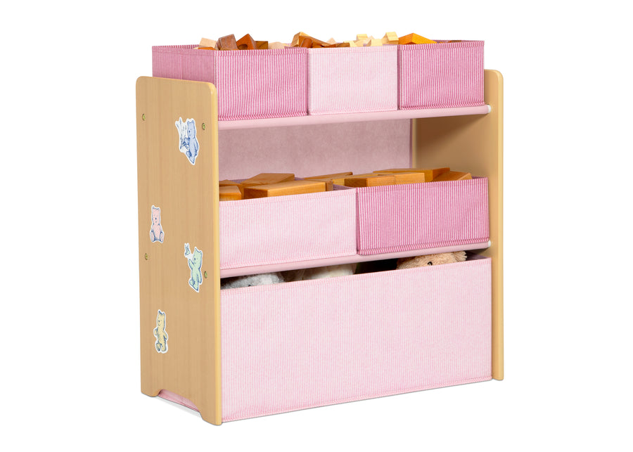 Blush Pink (2171) 6-GapKids 6 Bin Toy Organizer