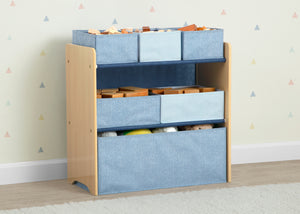 Indigo Blue (1680) 1-GapKids 6 Bin Toy Organizer