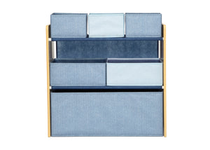 Indigo Blue (1680) 10-GapKids 6 Bin Toy Organizer