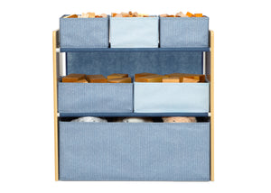 Indigo Blue (1680) 12-GapKids 6 Bin Toy Organizer