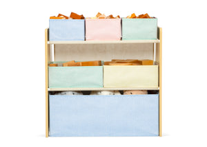 Pastel (1681) 5-GapKids 6 Bin Toy Organizer