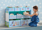 Bluey (1077) 1-Bluey Deluxe 9 Bin Design and Store Toy Organizer