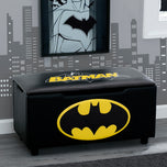 Batman Upholstered Storage Bench for Kids