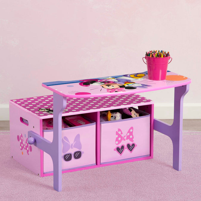 TB87280MN 1063 activity bench minnie lifestyle 103 6-Minnie Mouse 2-in-1 Activity Bench and Desk