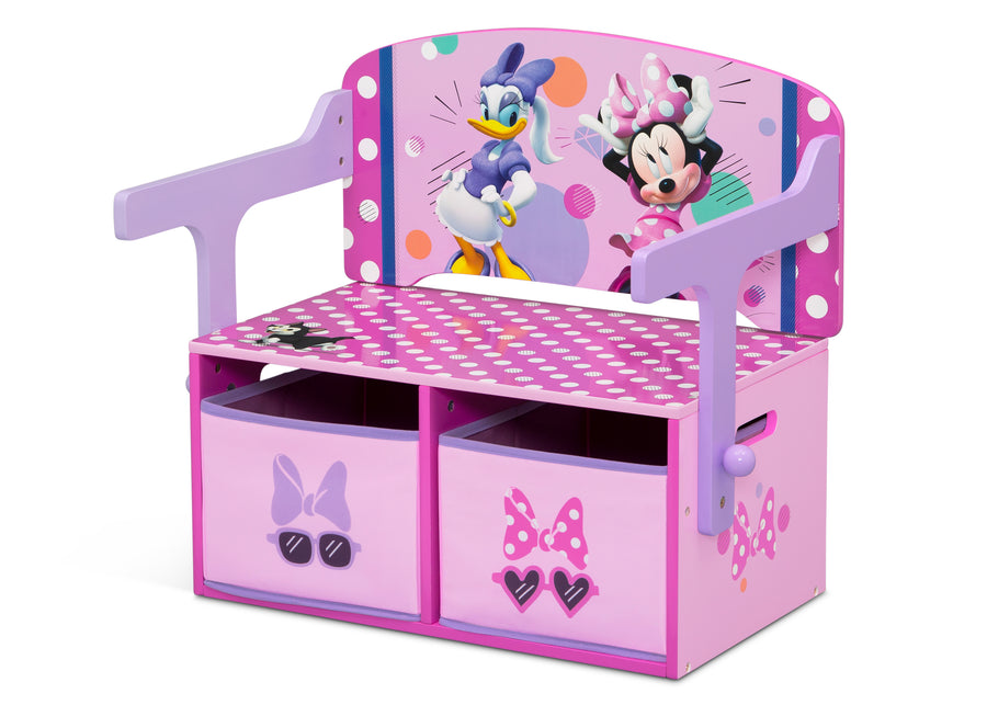 Minnie Mouse (1063) 3-Minnie Mouse 2-in-1 Activity Bench and Desk