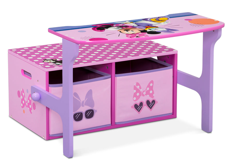 Minnie Mouse (1063) 4-Minnie Mouse 2-in-1 Activity Bench and Desk