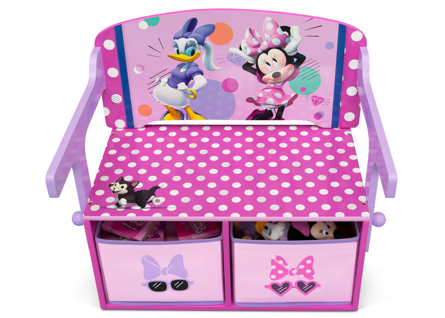 Minnie Mouse (1063) 2-Minnie Mouse 2-in-1 Activity Bench and Desk