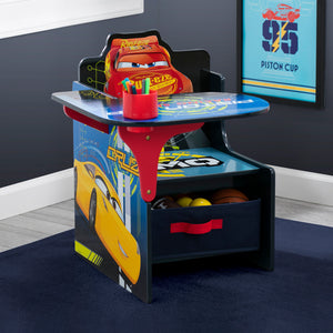 Cars Chair Desk with Storage Bin 20