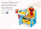 Sesame Street (1149) 5-Sesame Street Chair Desk with Storage Bin