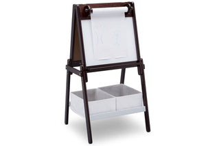 Delta Children Dark Chocolate (207) MySize Double-Sided Storage Easel, Right Angle, c2c 2-MySize Double-Sided Storage Easel
