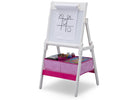 Bianca White (130) 6-Classic Kids Whiteboard/Dry Erase Easel with Paper Roll and Storage