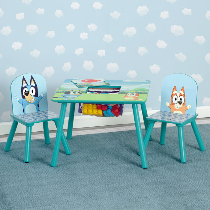 table-and-chair-set_bluey 1-Bluey Kids Table and Chair Set with Storage (2 Chairs Included)
