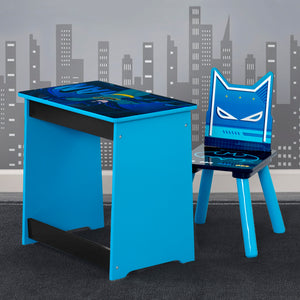 Batman (1200) 12-Batman Kids Wood Art Desk and Chair Set