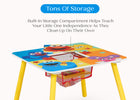 Sesame Street (1149) 5-Sesame Street Table and Chair Set With Storage