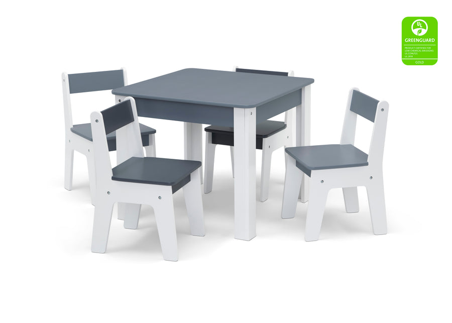 Grey (1273) 2-GapKids Table and 4 Chair Set