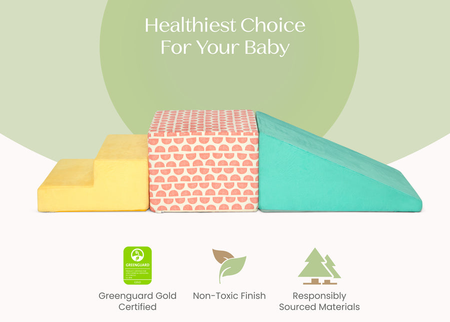 Tropical (1719) 6-Play Your Way 3-Piece Foam Gymnasium