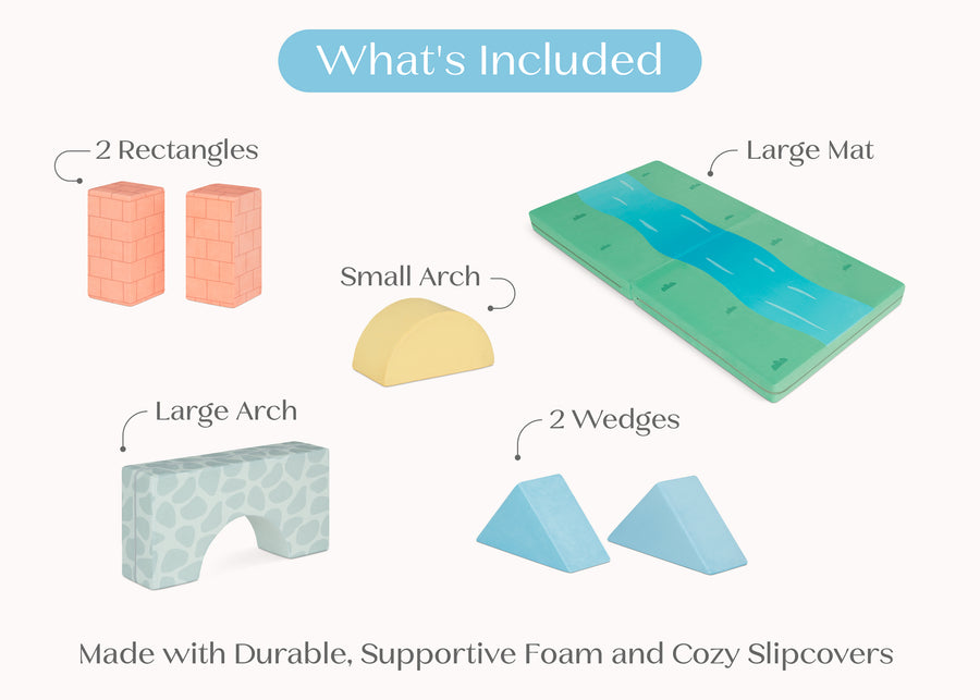 Castle Creek (1720) 3-7-Piece Foam Fortress