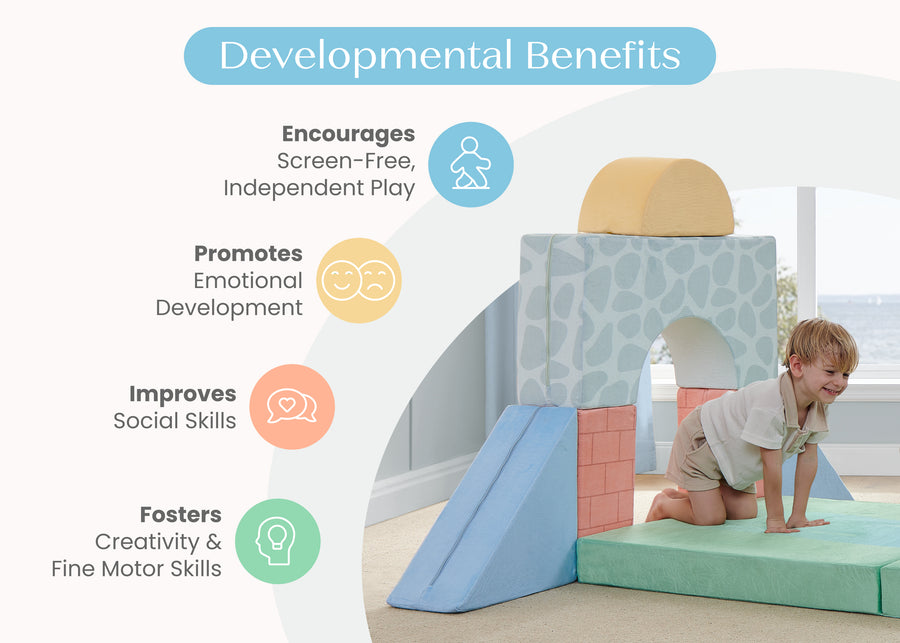 Castle Creek (1720) 6-7-Piece Foam Fortress