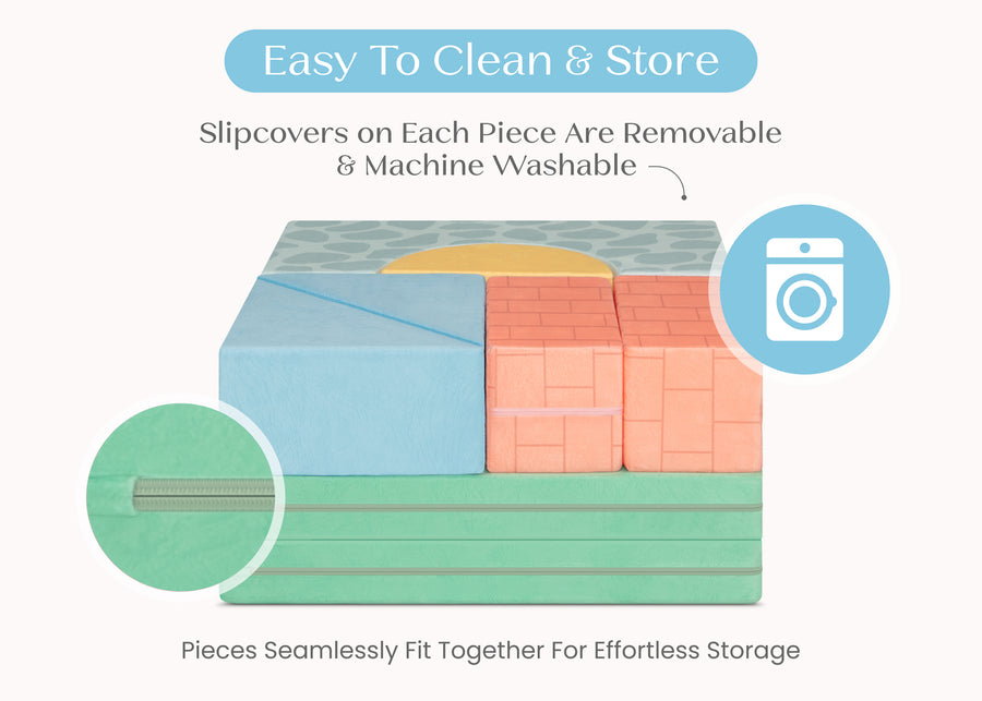 Castle Creek (1720) 5-7-Piece Foam Fortress