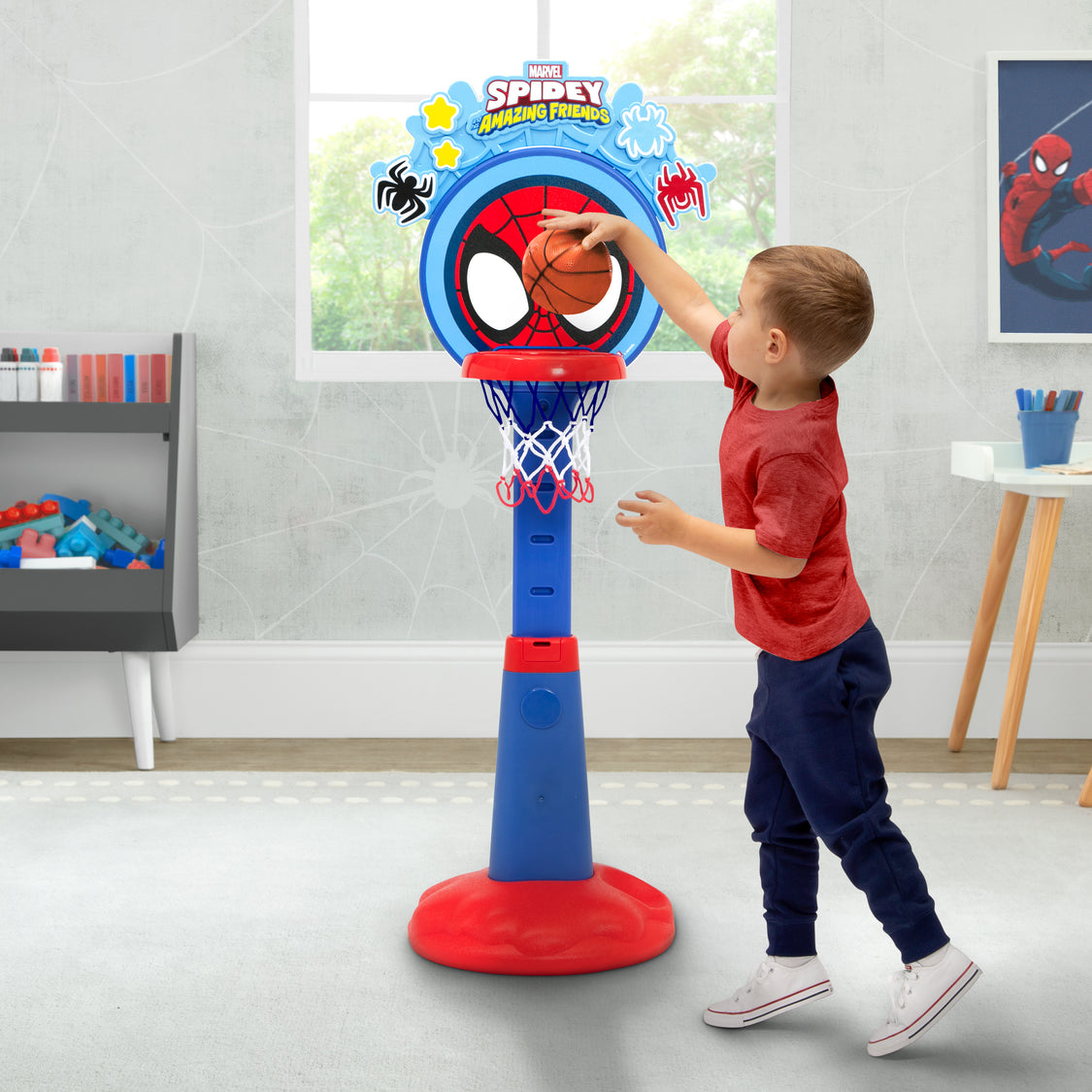 TY86585SM 1164 basketball hoop spidey lifestyle 101