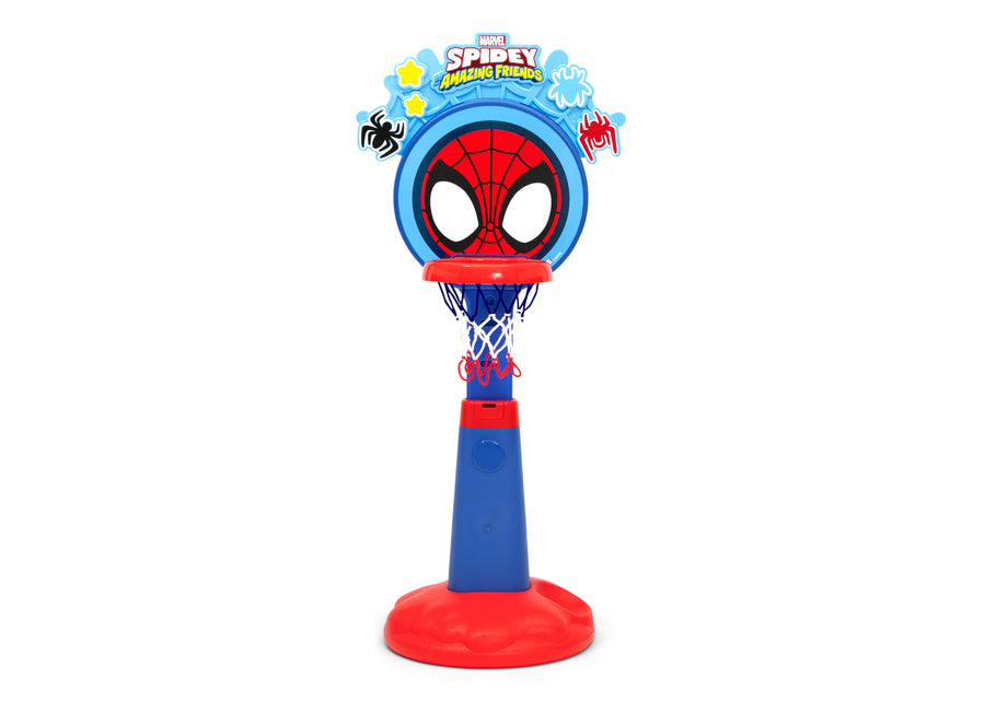 Spider-Man (1164) 8-Spidey and His Amazing Friends Plastic Basketball Set