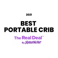 Award badge for Best Portable Crib 2021