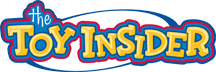 Logo of 'The Toy Insider' with colorful text on a white background