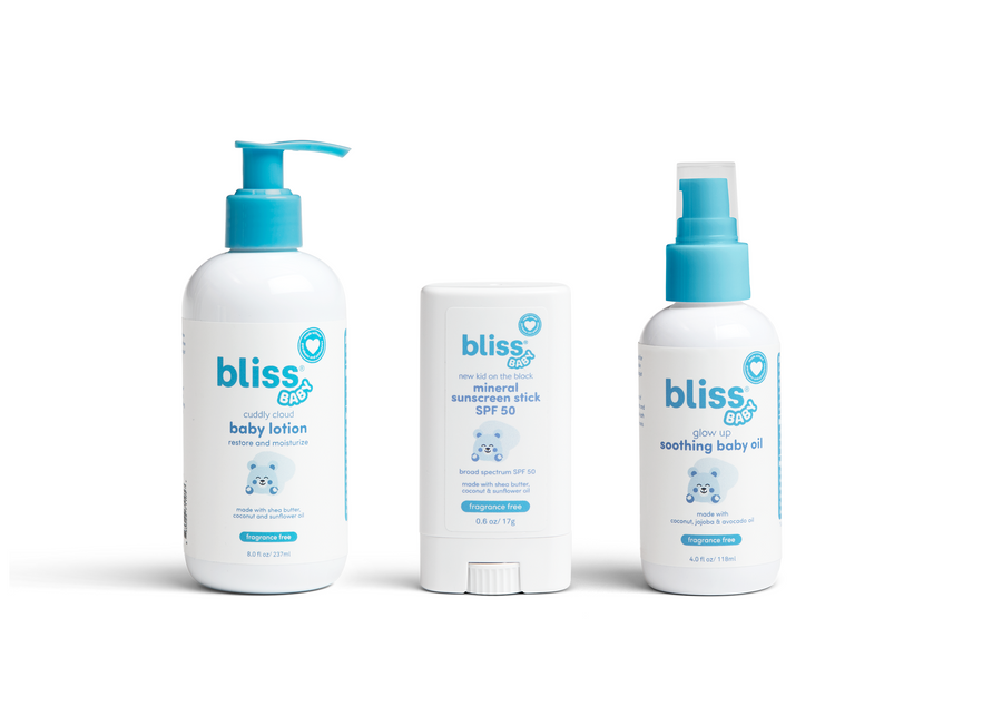 No Color (NO) 1-Baby Care Essentials Gift Set -Includes Mineral Sunscreen Stick, Baby Oil & Baby Lotion