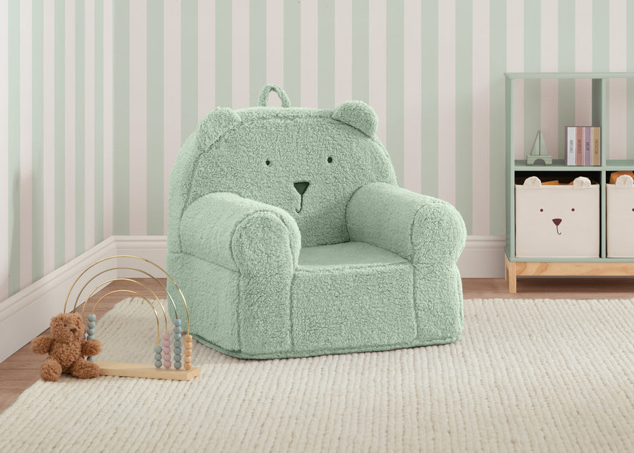 Sage (1658) 28-babyGap Sherpa Bear Chair