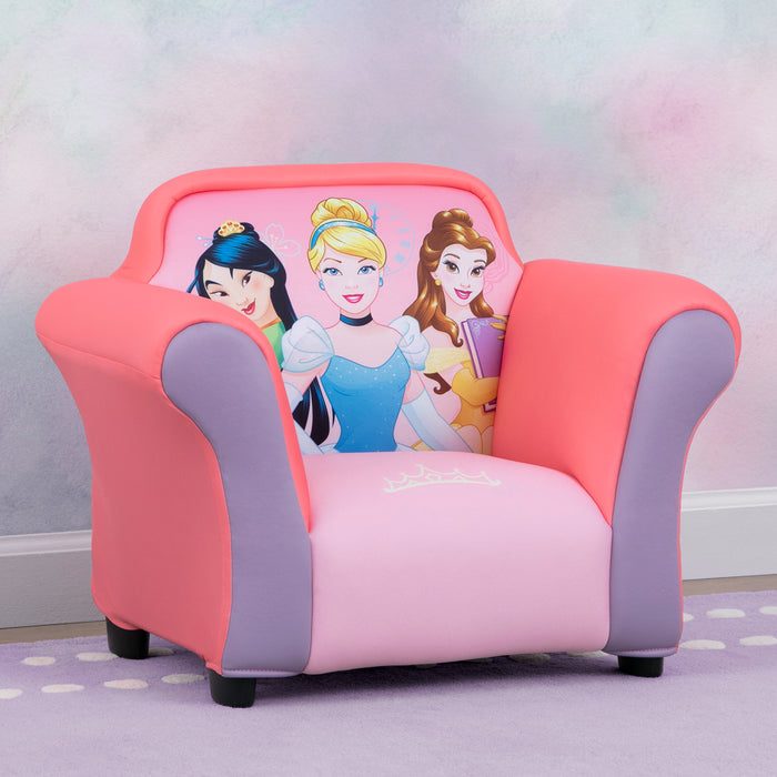 UP83475PS 1038 upholstered chair princess lifestyle 103 3-Disney Princess Upholstered Chair