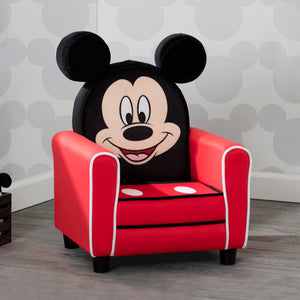 Mickey Mouse Figural Upholstered Kids Chair 46-Mickey Mouse Figural Upholstered Kids Chair