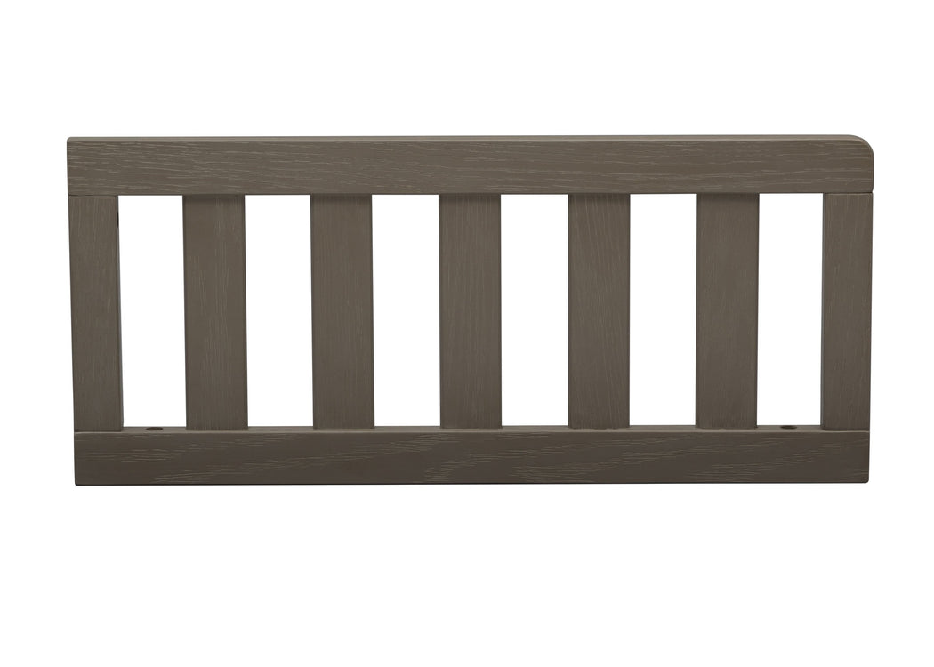 Delta Children Textured Pebble Grey (1341) Toddler Guardrail W0060 Front View a1a