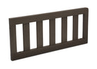 Delta Children Textured Cocoa (1350) Toddler Guardrail W0060 Angled View 5-Toddler Guardrail (W0060)