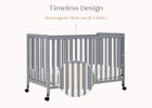 Grey (026) 23-Aria Full Size Portable Folding Crib