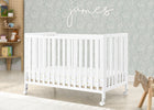 Bianca White (130) 1-Aria Full Size Portable Folding Crib