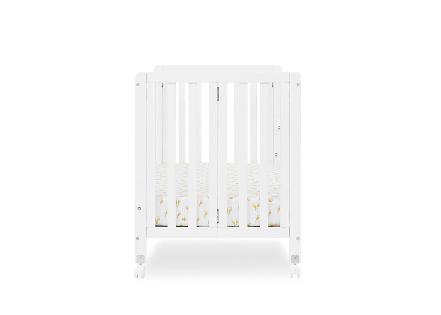 Bianca White (130) 14-Aria Full Size Portable Folding Crib