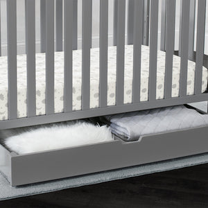 Delta Children Grey (026) Under Crib Roll-Out Storage, Hangtag View 18-Under Crib Roll-Out Storage Trundle