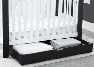 Delta Children Midnight (1360) Under Crib Roll-Out Storage, Hangtag View 21-Under Crib Roll-Out Storage Trundle