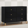 Essex 6 Drawer Dresser with Interlocking Drawers 31-Essex 6 Drawer Dresser with Interlocking Drawers