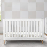 Essex 4-in-1 Convertible Crib - Bianca White with Natural (123) - Accessories