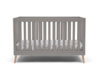Grey with Natural (1359) 23-Essex 4-in-1 Convertible Crib