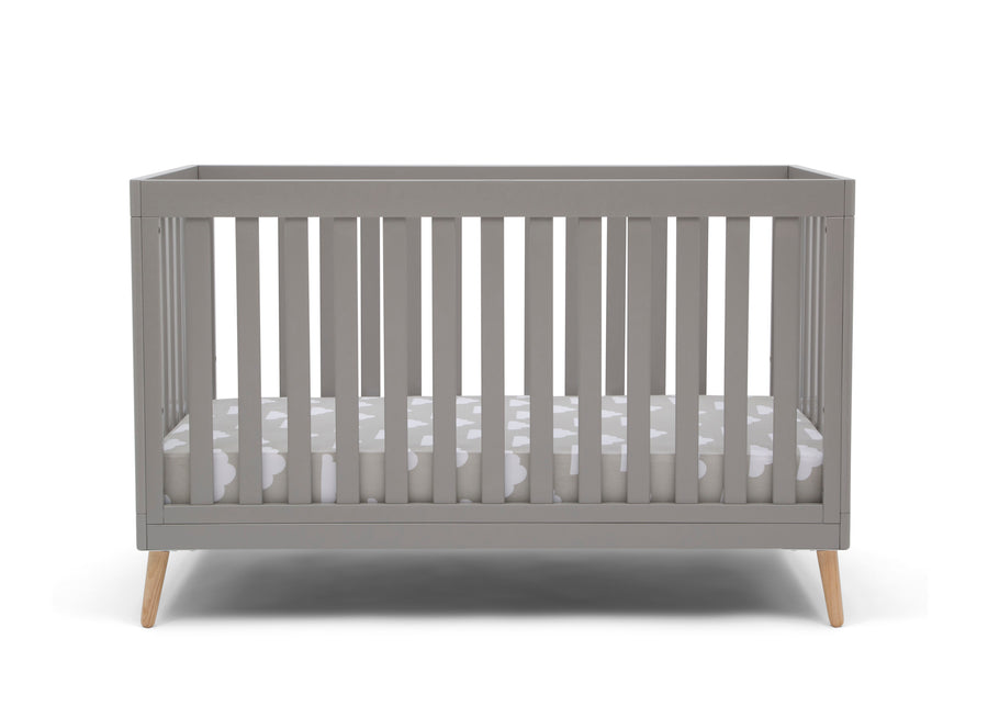 Grey with Natural (1359) 23-Essex 4-in-1 Convertible Crib