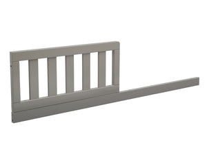Delta Children Grey (026) Daybed/Toddler Guardrail Kit W103725 Angled View 3-Daybed/Toddler Guardrail Kit (W103725)