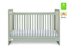 Sage Green and Natural (368) 11-babyGap Liam 4-in-1 Convertible Crib