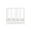 DCB: Bianca White (130) 30-Mia Portable Folding Mini Crib with 1.5-Inch Mattress