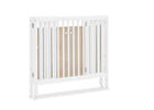 Bianca White (130) 27-Mia Portable Folding Mini Crib with 1.5-Inch Mattress