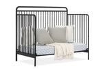 Matte Black (1394) 20-Hayden 5-in-1 Convertible Crib