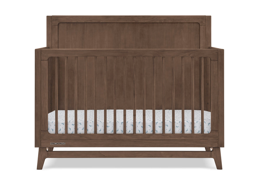Teak Brown (1526) 52-Spencer 6-in-1 Convertible Crib