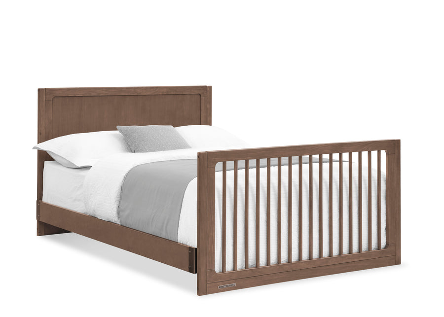 Teak Brown (1526) 57-Spencer 6-in-1 Convertible Crib