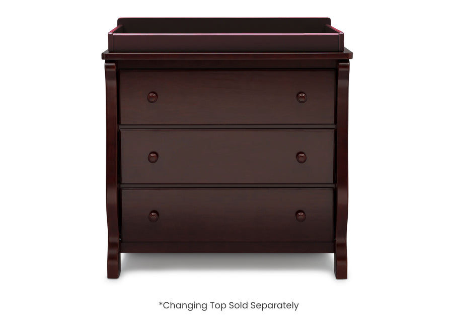 W109430 205 Universal 3 Drawer Dresser Espresso Cherry Silo 32 5-Universal 3 Drawer Dresser with Interlocking Drawers